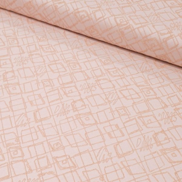 ژاکارد ویسکوز هلن-طرح خط و لوزی -3رنگ